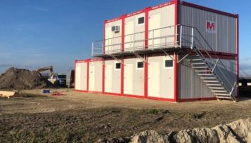 Mietcontaineranlage