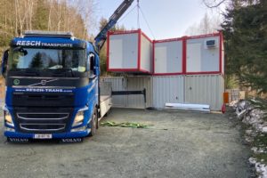 Vermietung von container