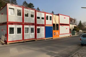 Vermietung von container