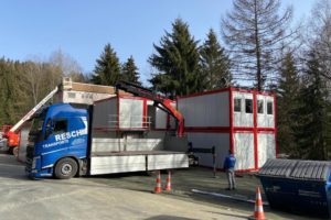 Vermietung von container